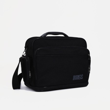 Male bag, luris, black color