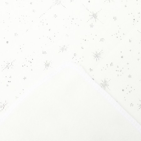 Плед Belezza Праздник 120x150см, белый, флис 150г/м, пэ100%-3