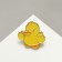 Icon "chicken" fak, yellow color in gold
