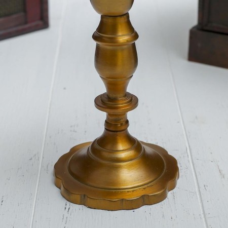 Salute candlestick for 1 candle 8x8x14 cm-3