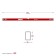 Bison level Master 34584-120_z01, reinforced profile, 1200 mm