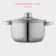 A pan with a stainless steel lid “Classic”, 2.2 l, d = 19 cm