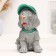 Pigpine "Puppy in the cap" gray 24x18x16cm