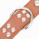Collar "Sirius", leatherette with rivets, 56 x 3 cm, Osh 42-52, brown