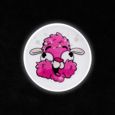 Set of reflective Lama, 4 stickers.-2