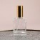 Perfume bottle, with a spray, 15 ml, golden color