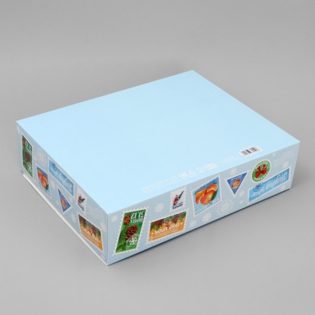 Gift Box "New Year's Post", 31 x 24.5 x 8 cm, New Year-3