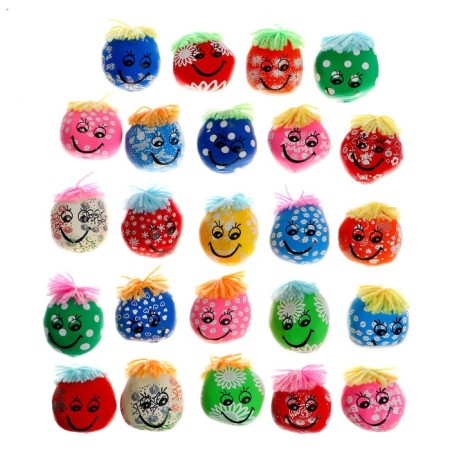 Funny face "flowers" 7 × 6 × 6 cm-2