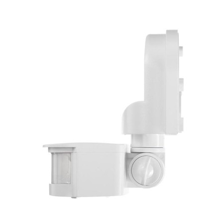 Düwi DD-01, 180 ° movement sensor, 1200 W, 5-12 m, IP44, wall, white-2