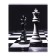 A notebook of 96 sheets in Calligrata “Chess” cage, covered cardboard, matte lamination + selective UV-lame, OFSET MIX