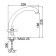 ACCOONA A4070A kitchen mixer, two -wound, with nut, brass, satin
