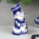 Souvenir "Wittty", 9.5 cm, gzhel