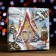 New Year's napkins Paper New Line Fresco Winter House 2 layers 20 sheets 33*33