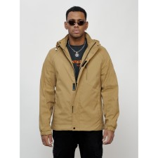 Sports male jacket, size 54, beige color