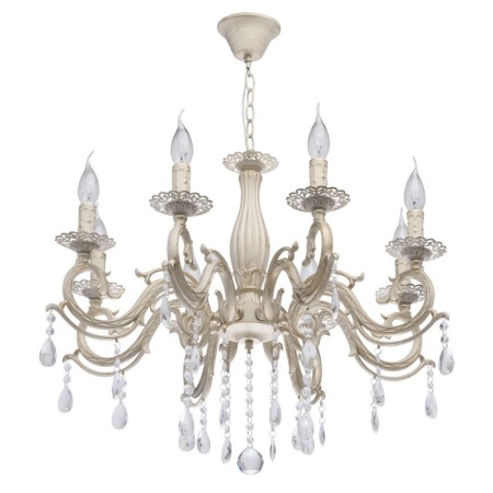 Aurora chandelier, size 68x80x68 cm, 480W 8xe14 IP 20
