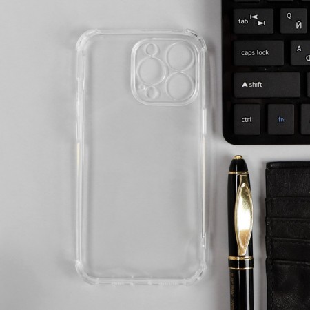 Czech for iPhone 13 Pro, anti -suggestion, silicone, transparent-1