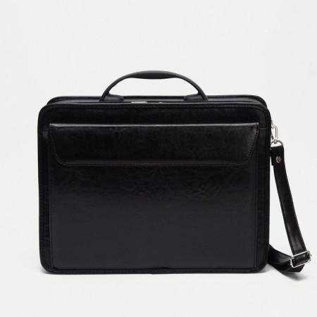 Male bag, black color
