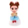 Brunette-cups on a white pompon, 14 cm