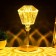Table lamp with Somani PDU LED 16 colors USB 11x11x25 cm Risalux