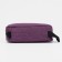 Cosmetic bag, 2 parts on lightning, with hook, lilac color
