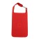 Bag, artificial leather, red 11.5x0.5x25 cm