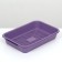 A medium toilet with a mesh of 36 x 26 x 6.5 cm, purple,