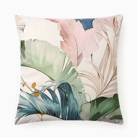 Case on the pillow of Ethel "Tropics" 4 pcs, 40*40 cm, velor 100% p/e-1