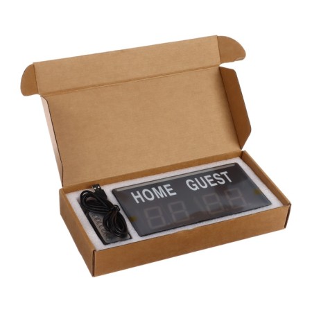 LED electronic board for account, remote control, 22 x 3.5 x 11.5 cm-9