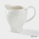 Serving set Magistro Rodos, 2 items: milkman 300 ml, sugar tower 300 ml, white color