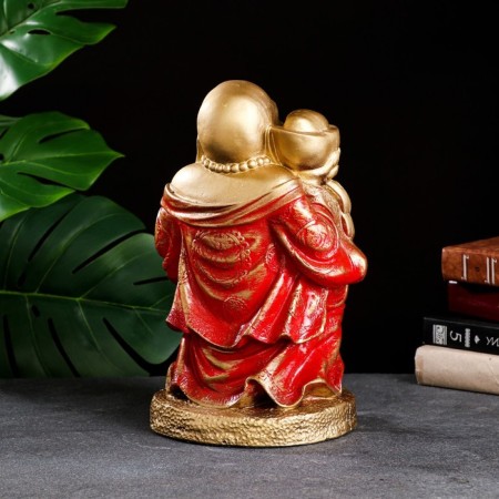 Figure "Hothee cheerful" bronze red, 19.5x17x30cm-3