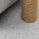 Complex for cats with a claw, with a tunnel and a shelf, 44 x 35 x 50 cm, mobbled, jute, gray-blue