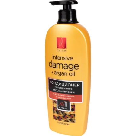 Hair air conditioner Elastine Moroccan Argan Oil, for intense recovery, 680 ml-2