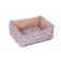 Lying "Corinth" No. 1, 55 x 46 x 20 cm, beige