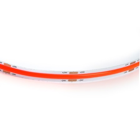 Feron 5 m, IP20, COB LED strip, 320 LED/m, 8 W/m, 24 V, red glow red-5