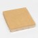 Box for cookies, craft, 15 x 15 x 3 cm