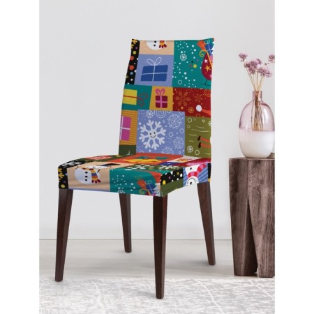 Czech for the chair "Holiday in colors", decorative, velor