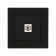 ONE ONE ONE ONE TOT MATTE GLASS, hidden, glass, black