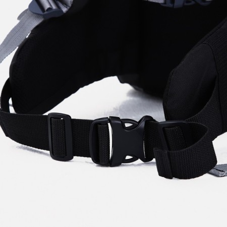Tourist backpack, TAIF, 80 l, cord department, outer pocket, 2 side nets, black/gray color-3