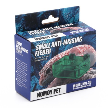 NomoyPet feeder for a terrarium on suction cups, 10 x 4 x 7.5 cm-4