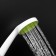 Showing watering can Zein Z0207, 1 mode, plastic, white color with a green insert