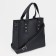 Bag Female Tout with zipper, black color