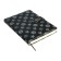 The diary is low, A5, 136 sheets, leatherette, Devente. Selena, a solid cover with foam rubber, knife, perforation, liesse, block 70%, bore