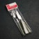 A set of cutlery of stainless steel "Disco", 4 objects, silver color, plastic handles