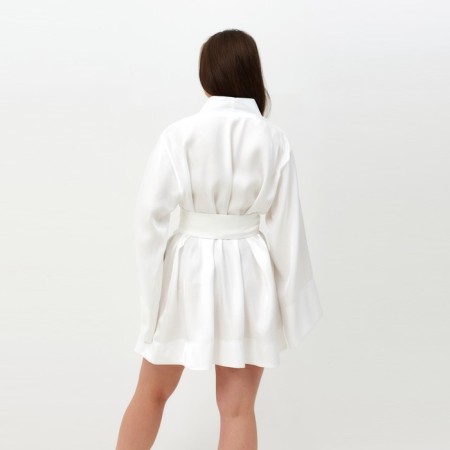 Women's dress Minaku: Enjoy Milk color, rr 50-52-2