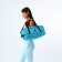 Sports bag, Textura, average size, blue color
