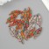 Button wood for creativity 2 punctures "Fogger with patterns" set of 16 pcs mix 4.2x1.4x0.2 cm