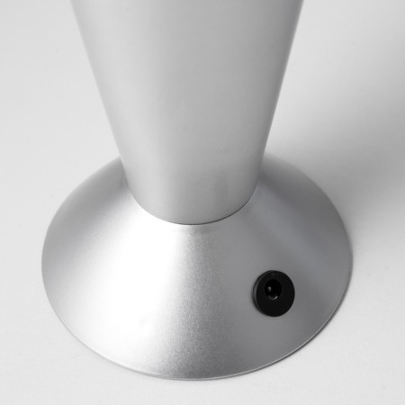 Smerch lamp LED lava, sparkles, silver 32 cm Risalux-5