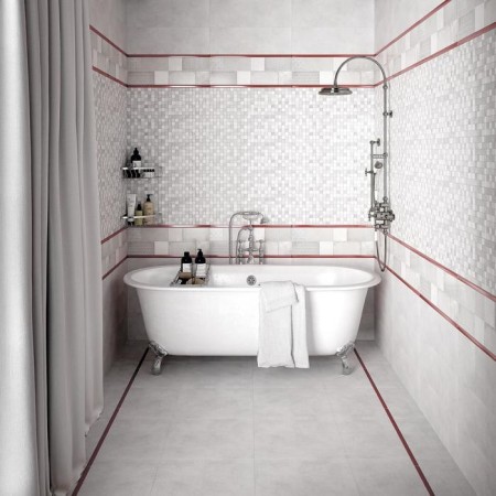 Nast -wall tiles Mosaic multicolor relief 198x598 (in package 1.06 sq.m)-1
