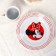 Set of dishes, 3 objects: plate Ø 16.5 cm, bowl Ø 14 cm, mug 250 ml, Minnie, Minnie Mouse