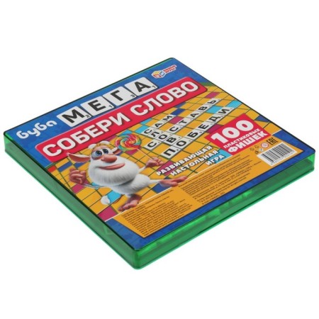 Developing game “Gather the word. Buba "-4